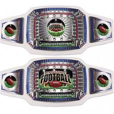 Championship Belt - "Fantasy Football" silver